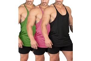 Muhshoiy Stringer Bodybuilding Tank Tops Low Cut Off Gym Workout Training Stretch Polyester Quick Drying T Shirts