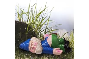 TENGYIF Nains de jardin ivres de 15 cm, statue amusante de jardin en résine, artisanat, décoration de jardin, statue de jardin créative pour ornement de pelouse, intérieur, cour, balcon