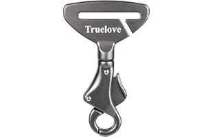 TOPSOSO Truelove Fahrzeugsicherheitsgurtschloss, Hundesicherheitsgurtclip Universaler Hundekindersitzgurt - Hundesicherheitsgurtverriegelung - Tragbarer Fahrzeugsicherheitsgurtharness für Haustier-Autoreisen