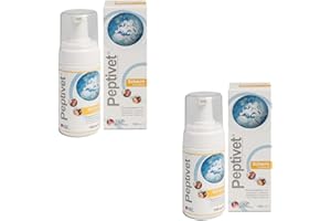 generisch Livisto Peptivet Schaum für Hunde & Katzen - Doppelpack - 2 x 100ml