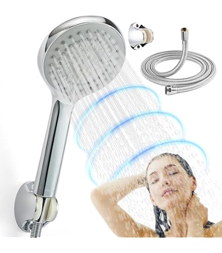 Doccia da giardino curvo ugelli silicone a getto idroassaggio vidaxl