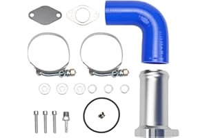 Anlseiod Kit Suppression Vanne EGR 1.9 TDI 130/160 CV pour Audi A3 A4 A6 VW Golf 4/5 Bora Jetta Passat Polo Skoda Octavia Seat Ibiza Annulator Vanne EGR 038131501AT 038131501T EGR Valve Removal Bleu