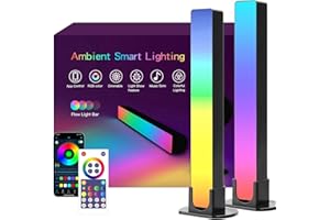 SNADER LED Lightbar, TV Hintergrundbeleuchtung, Gaming Lampe funktioniert RGB Ambient Smart Sync mit Musik und APP Control Steuerung für Gaming, Deko, PC, TV, Raumdekoration