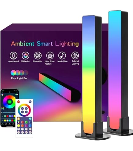 TEVEA LED Deckenleuchte IP44 – RGBW Farbwechsel, Dimmbar, 12 Lichtmodi, Fernbedienung