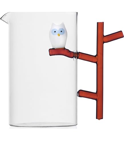 Pichet Ichendorf Chat Et Boule De Noël En Verre Borosilicate 1L - Édition De Noël, Design Artistique