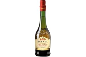 Busnel Calvados Pays d'Auge AOC Fine - 70cl, 40% ABV - Premium Calvados Apple Brandy Normandy - Matured For At Least 2 Years in Oak Barrels