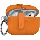 UnDePlus Airpods ile uyumlu Kılıf Standlı Kilitli TPU Premium Matte Trip Case