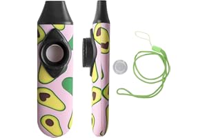 ZIGefofo Kazoo pour Enfants et Adultes avec 5 Membranes et 1 Boîte de Rangement Sont Bon Compagnon pour Guitare Ukulélé Violon et Clavier Kazoo Instrument de Musique Cadeaux pour Enfants et Musiciens
