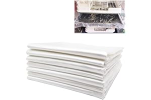 ONCPCARE 50 forros desechables de gran tamaño para jaula de conejo, plástico para caja de arena para inodoro de conejo, película de almohadilla para caca de conejo, fácil limpieza, accesorios de jaula a prueba