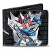 Produktbild B-D Transformers Starscream Shooting-Decepticon Logo Geldbörse Leder