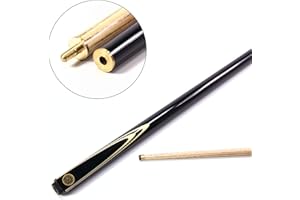 BCE Mark Selby CREAM FLASH 2 Piece Matching Ash Pool Snooker Cue – 9.5mm Tip