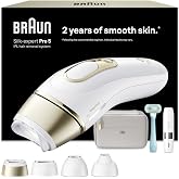 Braun IPL Silk&middot;expert Pro 5, Evde Lazerle T&uuml;y Alma, Mini Y&uuml;z T&uuml;y Alma Cihazı, 4 Başlık, PL5412