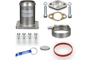 TAFMET Kit di ricambio valvola EGR per BMW E46 X3 E83 con motori 2.0 D M47N M47N2