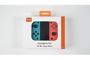 Yeerain Mandos para Switch, Mando Switch Controlador Inalámbrico, Doble Choque | Giroscopio de 6 Ejes | 450mah Batería, Controller Gamepads Compatible con Switch/Lite/OLED