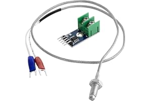 AZDelivery MAX6675 Sensore di Temperatura Tipo K Termocoppia compatibile con Arduino e Raspberry Pi incluso un E-Book!