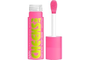 NYX Professional Makeup Fat Cheeks Juicy Blush, Liquid Blush, Up to 12H Wear, Hydrating & Buildable, Dewy Finish, Shade: Dragon Fruit Drip, 8ml