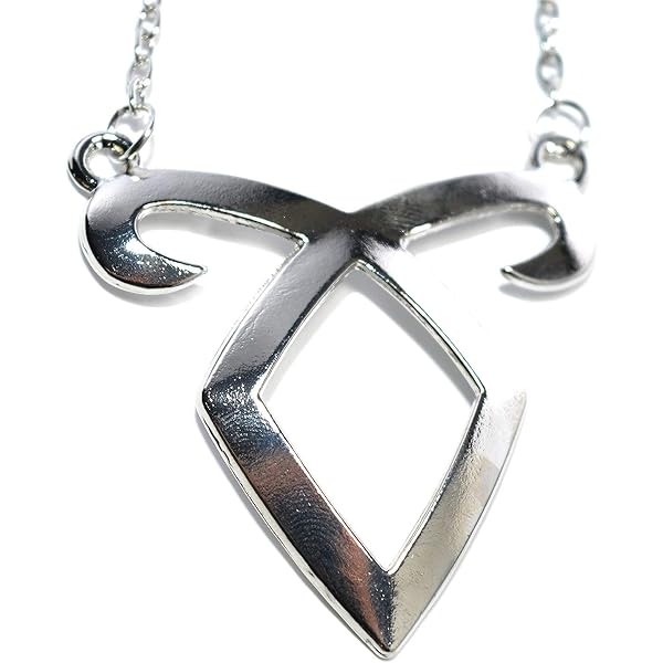 Collier Pendentif Rune Parabatai Shadowhunters - Métal Anallergique, Style Mortal Instruments