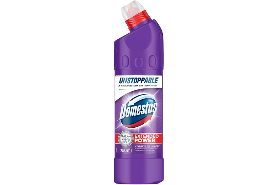 Domestos Lavender Multipurpose Stain Removal Thick Bleach Cleaner 750ml