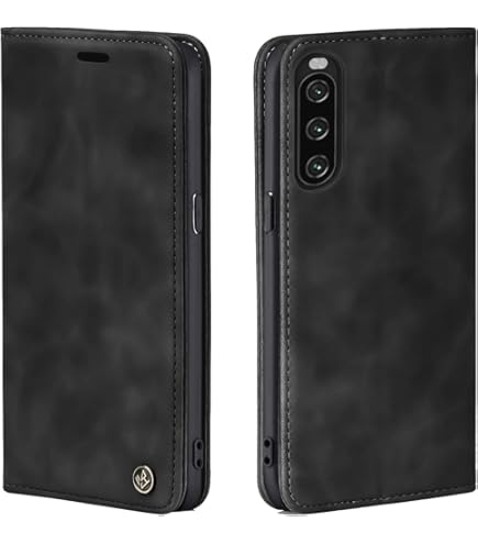 Leder Flip Case Für Sony Xperia 10 II - Mit Kartenfächern & Standfunktion, Mandala Design