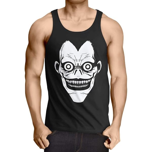 ROMWE Anime Hombres Tank Top Con Estampado De Dragón Y Letra Japonesa - 6