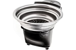 AGDOM24H_PARTS Porte-dosette CP0398 pour 2 tasses pour machines à café compatible avec Philips Senseo Switch HD6591 HD6592 HD6593 HD6594 HD6596 HD6597 HD7891 HD7892