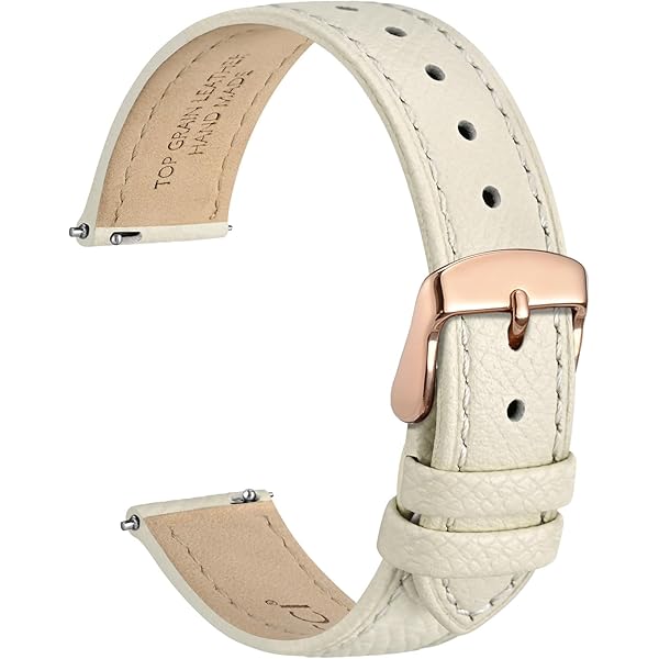 Bracelet Montre Cuir Vintage 8mm – Anses Soudées, Noir – Pour Femme