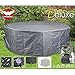 Produktbild Deluxe Schutzhülle für runde Garten-Sitzgruppe, 320x93 cm, Polyester 420D • Sitzgruppe rund Gartenmöbel Schutz Hülle Abdeckung Tragetasche Plane
