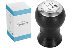 DOMENICA 5 Marce Pomello Leva Cambio Compatibile con Toyota Corolla 2008, Auris, Yaris 2005 - 2010 (5 Marce)