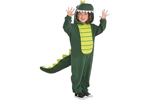 amscan Set High (PKT) (9902082) Costume de dinosaure Zipster pour enfant (3-4 ans) - Grp1 : Marque