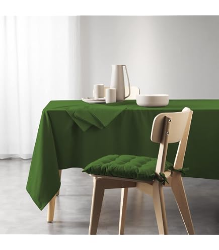 Tovaglia Rettangolare Esse Home CONFESTYL 150x240 Cm – Misto Cotone Giallo, 12 Posti, Made In Italy, Lavabile In Lavatrice