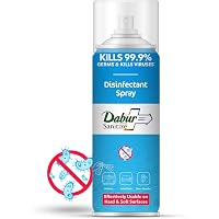 DABUR Sanitize Disinfectant Spray - Effectively usable on Hard & Soft Surfaces - 158 gm (215 ml)