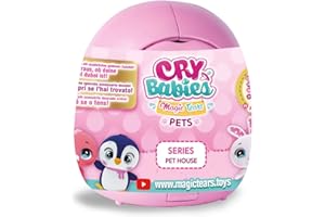 CRY BABIES MAGIC TEARS Casetta Cuccioli Stringi la sua testa e piangi lacrime vere - Modella a sorpresa