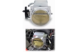 Heinmo Professional Products SatinHeinmo - Cuerpo de acelerador de 102 mm de placa de admisión del acelerador de placa de montaje para GM GEN III LS1 LS2 LS3 LS6 LS7 LSX