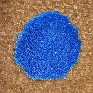 Sri Sainadh Granites Tiles and Marbles 1kg Pack of Blue Color Crystal Sand for Home, Garden, Aquarium and Landscape Decoration