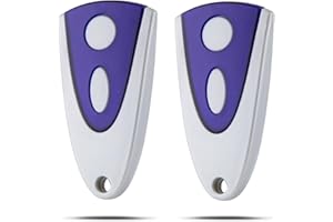 pepape 2 Stück Garagenöffner-Funksender Ersatz für Novoferm Novotron 502/504/512/514, Kompatibel mit Novoferm 433,92MHz Handsender