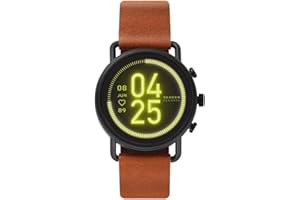 Skagen Watch for Men Smartwatch, Falster 3 Stainless Steel Touchscreen Smartwatch with Speaker, Heart Rate, NFC, and Smartphone Notifications SKT5201