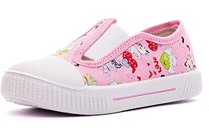 Nordan scarpe da Ginnastica Bambini Tessuto Traspirante | Pantofole Primavera/Estate con Suola Antiscivolo | Leggere e Comode per Scuola/Asilo | Unisex Taglie 25-30 910550
