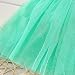 Zhuannian Baby Girls Sleeveless Flower Tulle Dress (9-12months, Green)