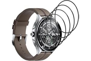 Jaavkkma 4 Stück Schutzfolie für Xiaomi Watch 2 Pro Panzerglas, Anti-Kratzer/HD Transparent Panzerfolie, 3D Curved Displayschutzfolie für Xiaomi Watch 2 Pro - PMMA Komposit Schutzfolie
