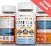 Salmon Omega 3 Fish Oil Capsules (Double Strength) - 60 Softgel (690mg EPA, 450mg DHA - Total Omega 3 Fatty Acids Per Serving) for Brain, Heart, Immunity & Weight Loss Support; Enteric Coating For Better Absorption RS.1099.00