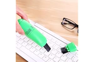 XIANGZE Mini aspirapolvere, Keyboard Cleaner USB tastiera pulizia PC laptop pennello polvere set pulizia