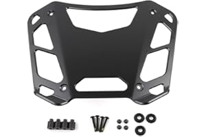 DFFMQSJ Portaequipajes trasero para motocicleta, color negro mate, aleación de aluminio, soporte de almacenamiento trasero compatible con Can Am Spyder F3-T F3 Limited 2017-2024 RT 2020-2024