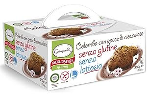 Colomba Giampaoli Con Gocce di Cioccolato Senza Glutine e Lattosio 350 g