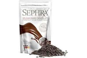 Sephra Belgian Couverture Fountain Ready Chocolate Callets - Dark (907g)