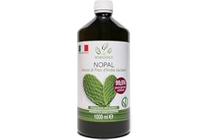Benessence - Succo di Fico d’India da bere al 99,5% -Nopal – Equilibra il peso corporeo - 1L