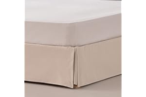 GAMUSI Housse de canapé 200 x 190 / 200 cm Housse sommier lit 200 cm - Couleur écru