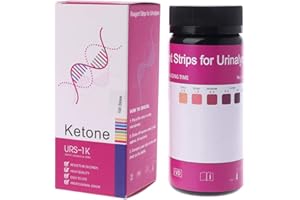 UYT ogni bottiglia contiene 100 strisce reattive chetoniche, strisce reagenti tester urina, analisi anti-VC test-Atkins dieta perdita di peso, test urina URS-1K casa chetosi test