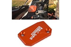 JFG RACING Tappo di Copertura per Serbatoio Freno Anteriore Moto per 125 144 150 200 250 300 350 400 450 500 525 530 SX SXF EXC XC XCW XCF-W EXC-F SXR EXC-R TE250/330FC/FE250-501 FR450