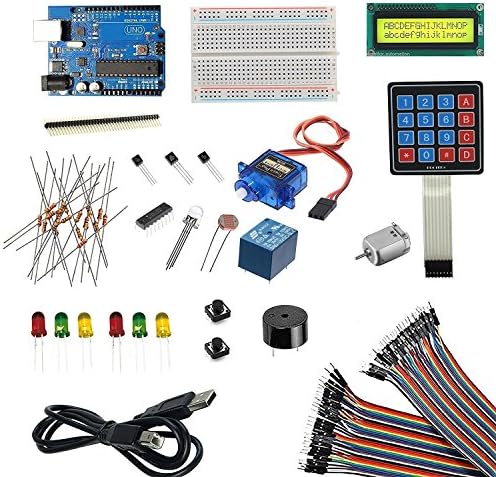 ELECTRADE Arduino Uno Ultimate Starter Kit With Step by Step Instruction Guide