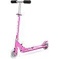 BOLDCUBE Classic Two Wheel Scooter for Kids Ages 6+ | Lightweight | Fold & Go | Adjustable Height 69 to 82 cm